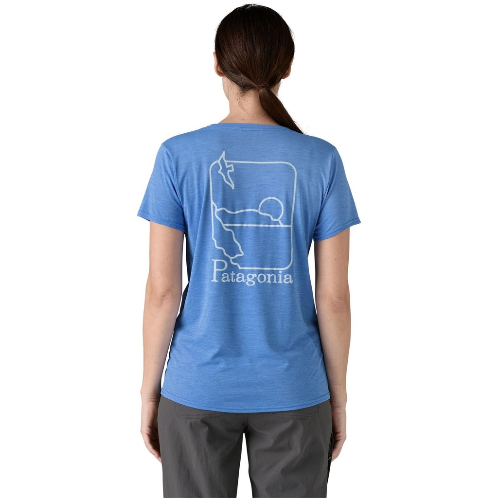 Patagonia Women's Capilene Cool Daily Graphic Waters Shirt