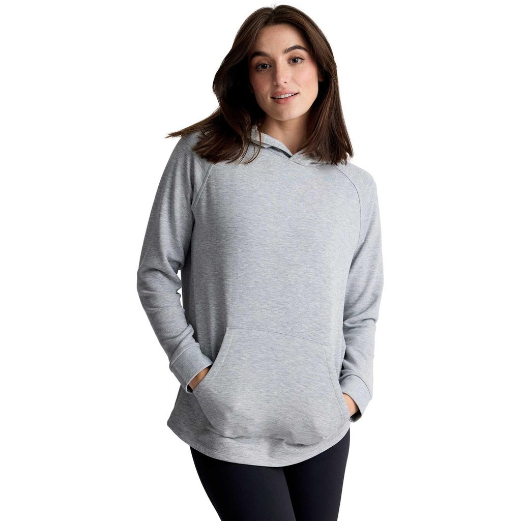 Free Fly Women's Bamboo Lightweight Fleece Hooded Pullover