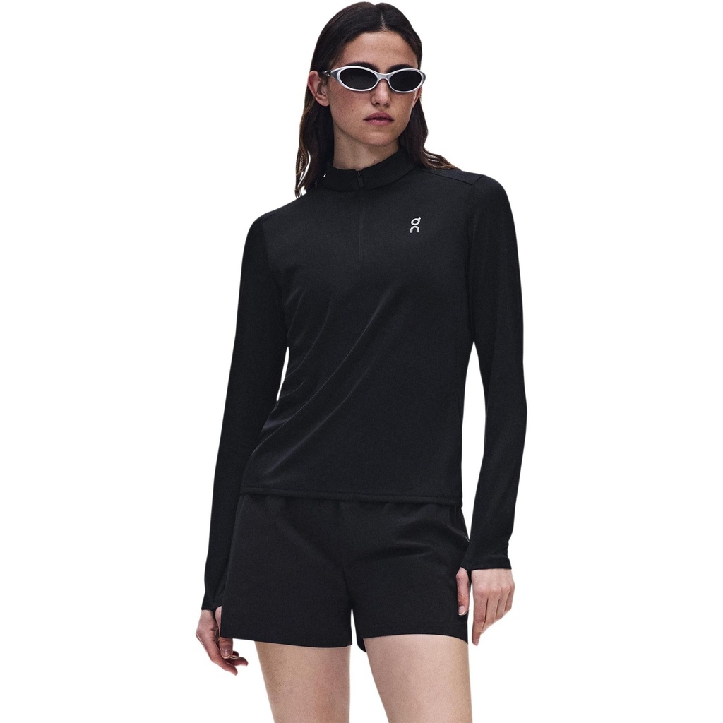[000139537000000] On Women's Core 1/4 Zip Jacket (Black, XS)