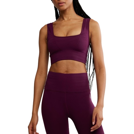 FP Movement Women's Square Neck Good Karma Crop Top