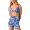 FP Movement Women's Never Better Printed Reversible Twist Crop Bra