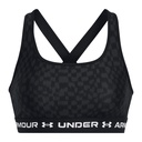 Under Armour Women's Armour Mid Cross Back Printed Sports Bra