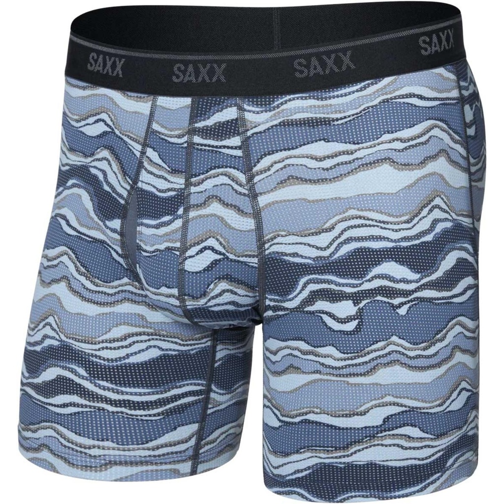 Saxx Men's Quest Quick-Dry Mesh Boxer Briefs