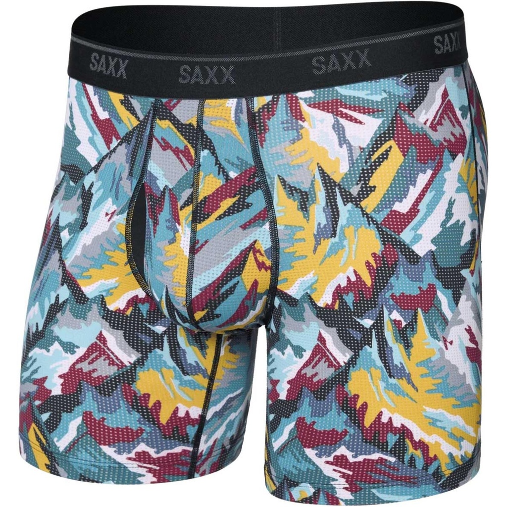 Saxx Men's Quest Quick-Dry Mesh Boxer Briefs