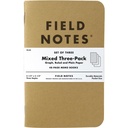 Field Notes Original Mixed 3 Pack