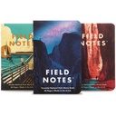 Field Notes National Parks 3-Pack - Yosemite, Acadia, Zion