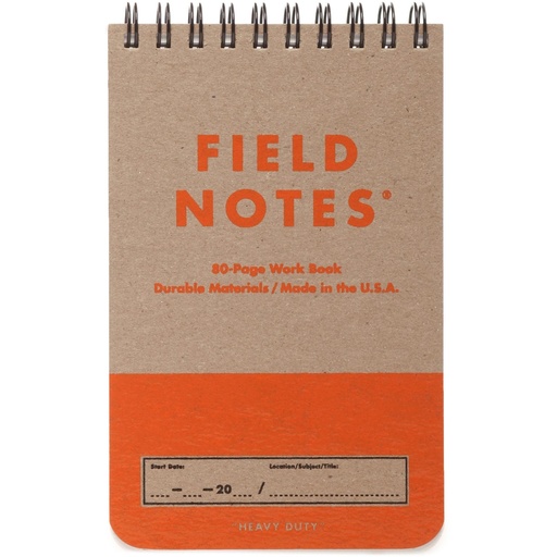 Field Notes Heavy Duty Notebook