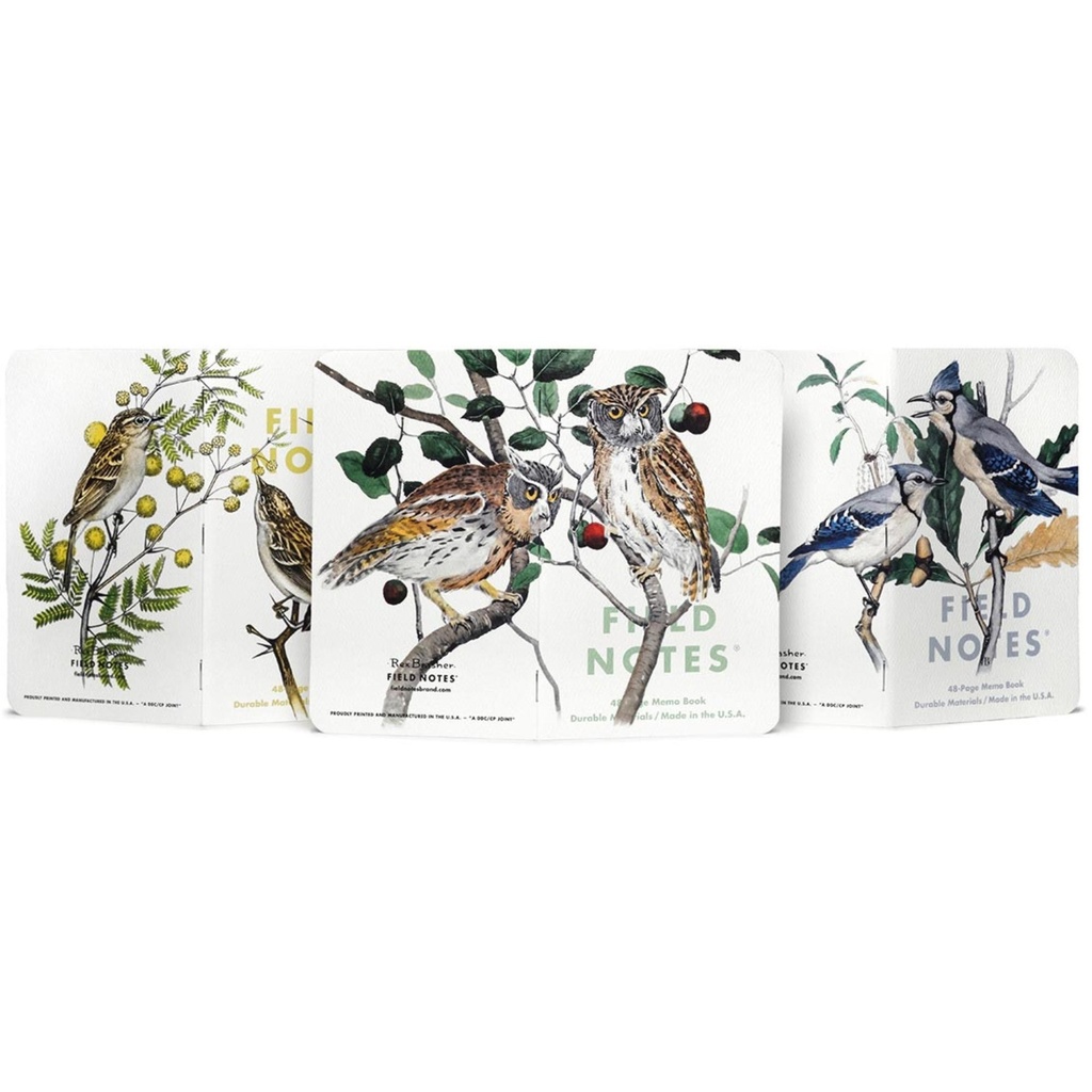 Field Notes Birds and Trees of North America - Series A