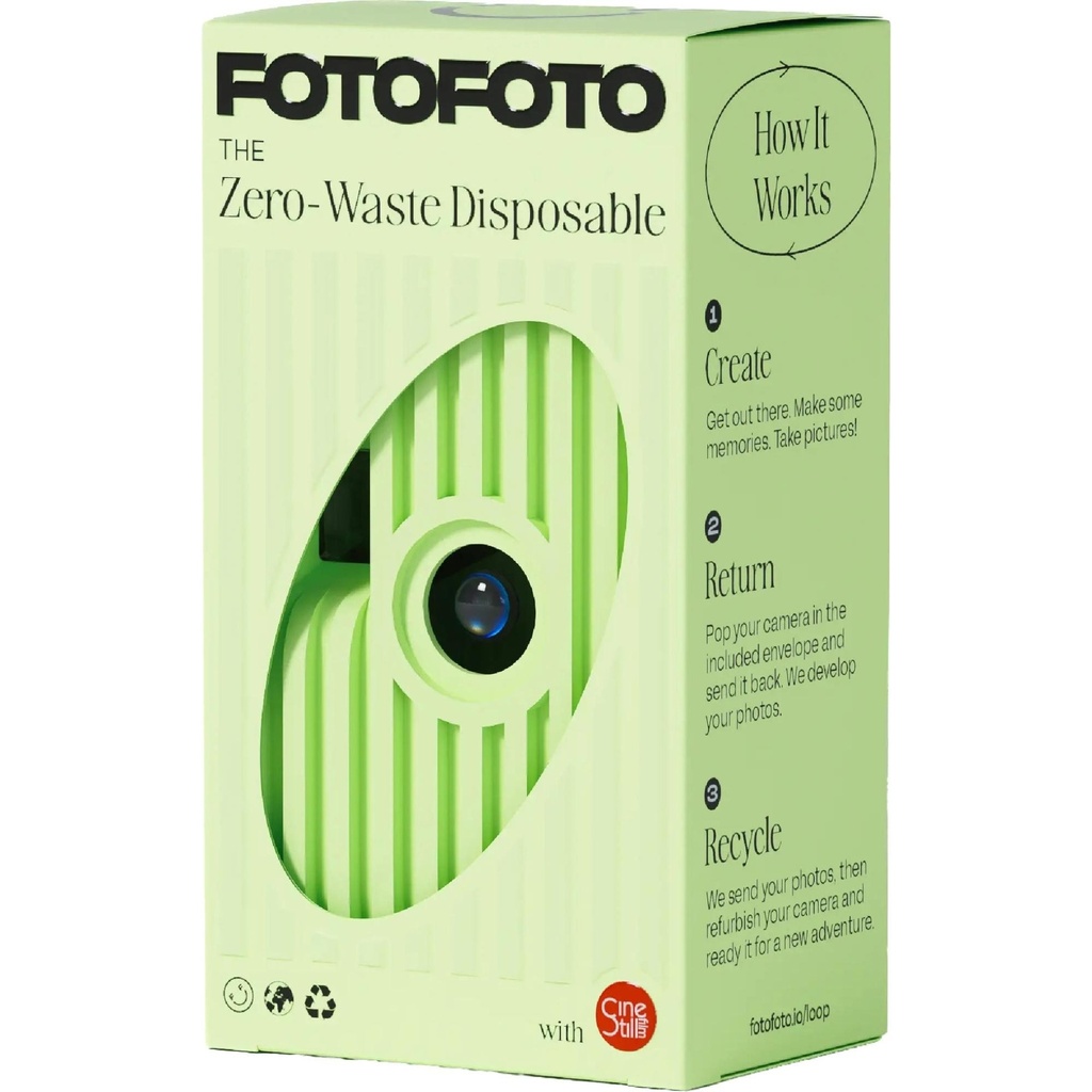 Fotofoto Sustainable Disposable Camera