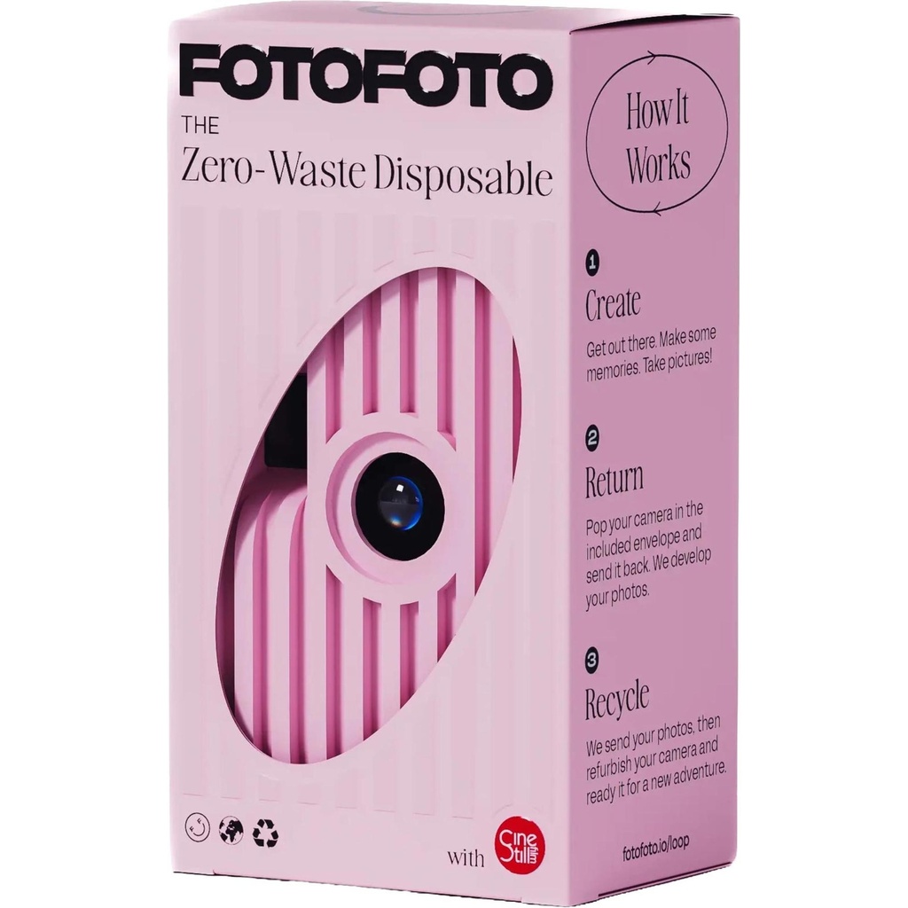 Fotofoto Sustainable Disposable Camera