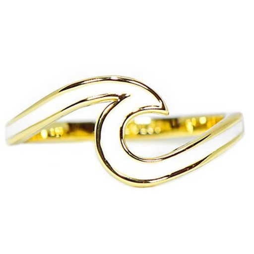 Pura Vida Bracelets Women's Enameled Wave Ring