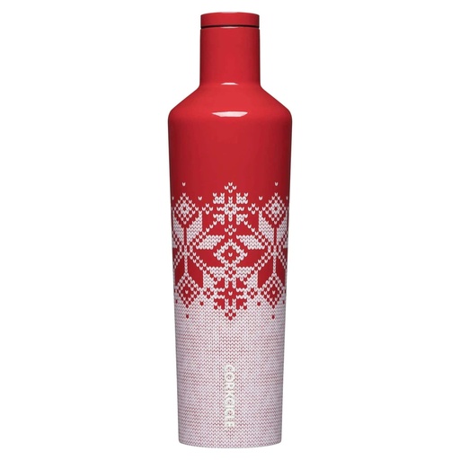Corkcicle 25 Oz Fairisle Holiday Canteen