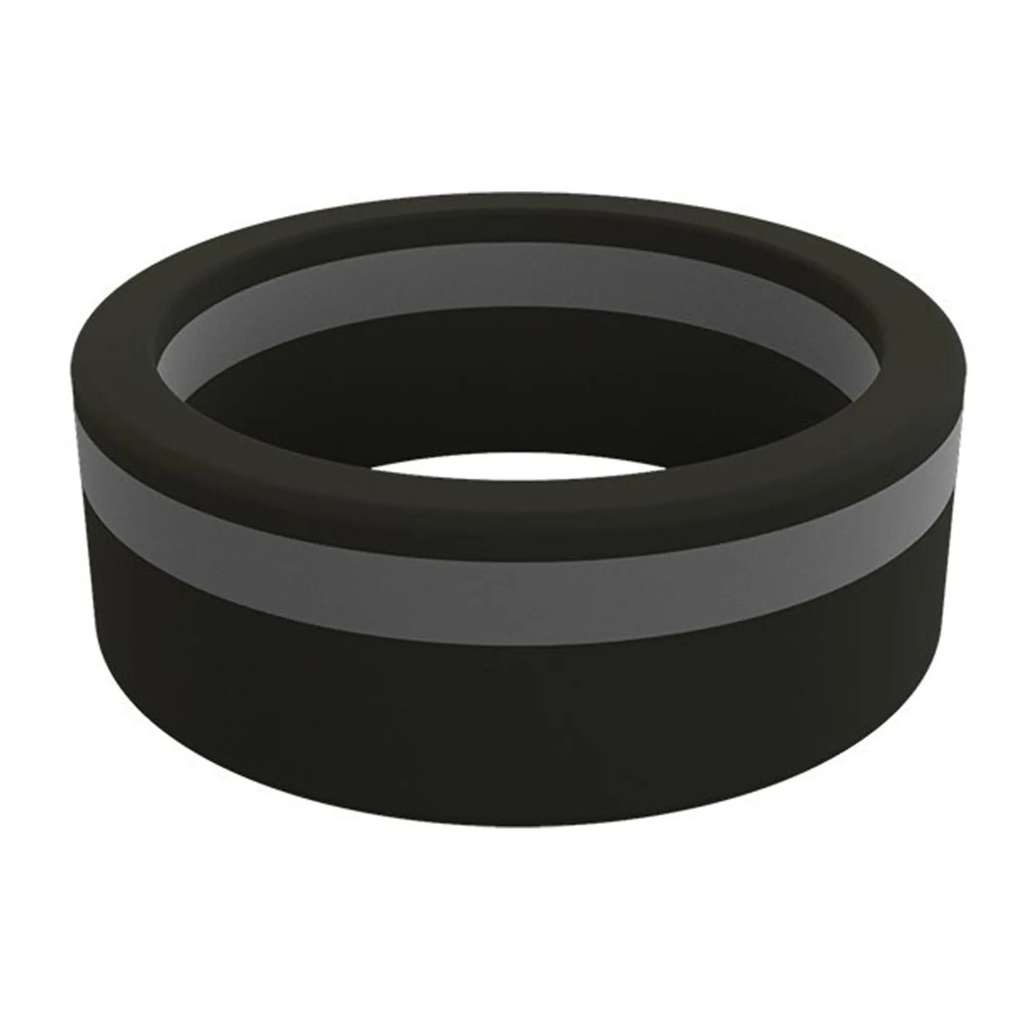 Qalo Men's Pinstripe Ring