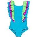 Beach Lingo Little Girls Over The Shoulder Ruffle One Piece Swimsuit