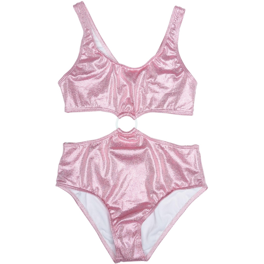Beach Lingo Girls' Ring Monokini Swimsuit