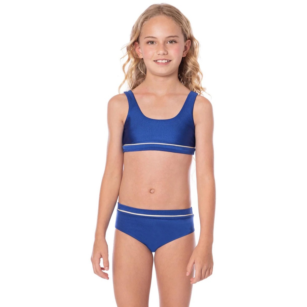 Maaji Girls' Cobalt Blue Vaeroy Bikini Set