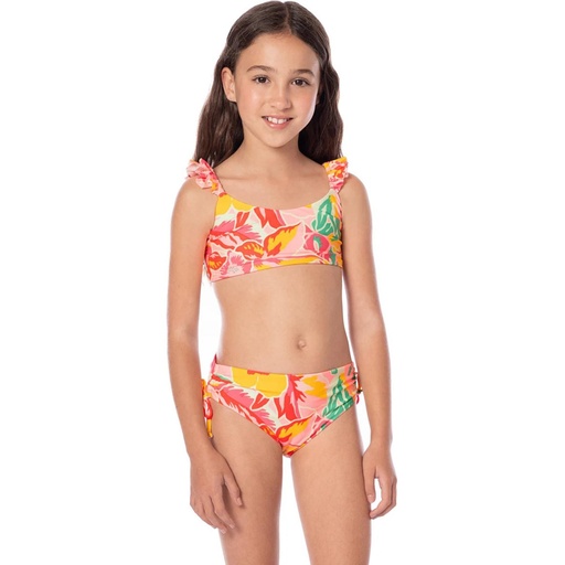 Maaji Girls' Dream Garden Mango Bikini Set
