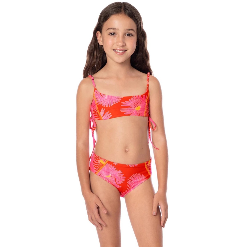 Maaji Girls' Water Blossom Seychelles Bikini Set