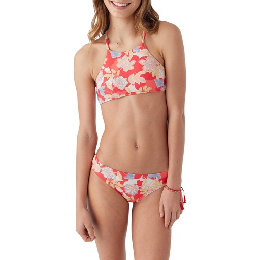 ONeill Girls Antalya Floral Braided High Neck Set