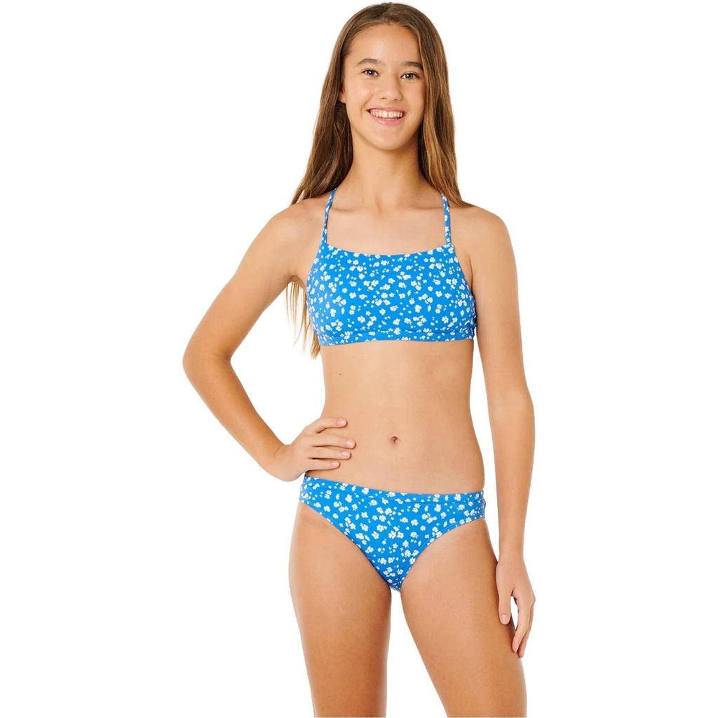 Rip Curl Girls' Surf Puff Floral 3-Piece Set