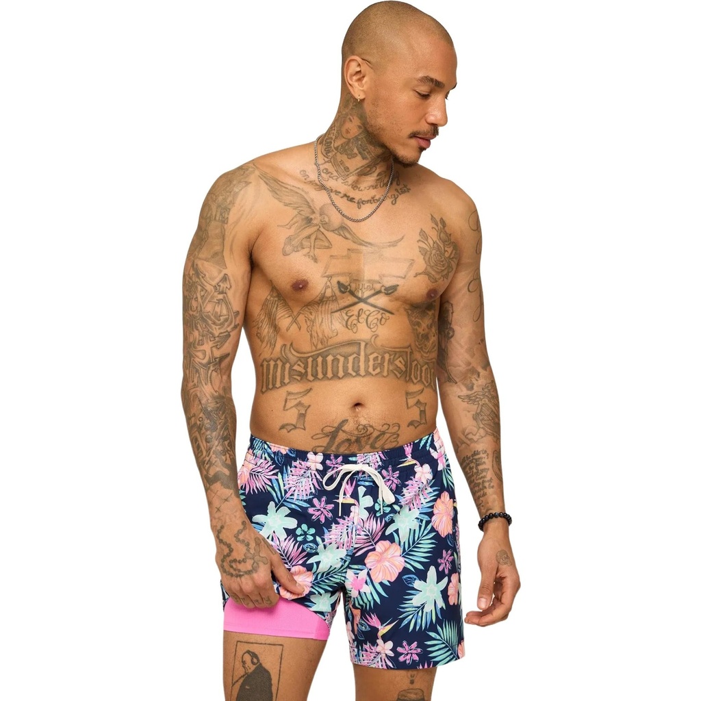 Chubbies Men's Tropic Like its Hots 5.5 in Lined Swim Trunks