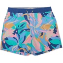 Party Pants Men's M W-T-Floral 5 in Swim Trunks