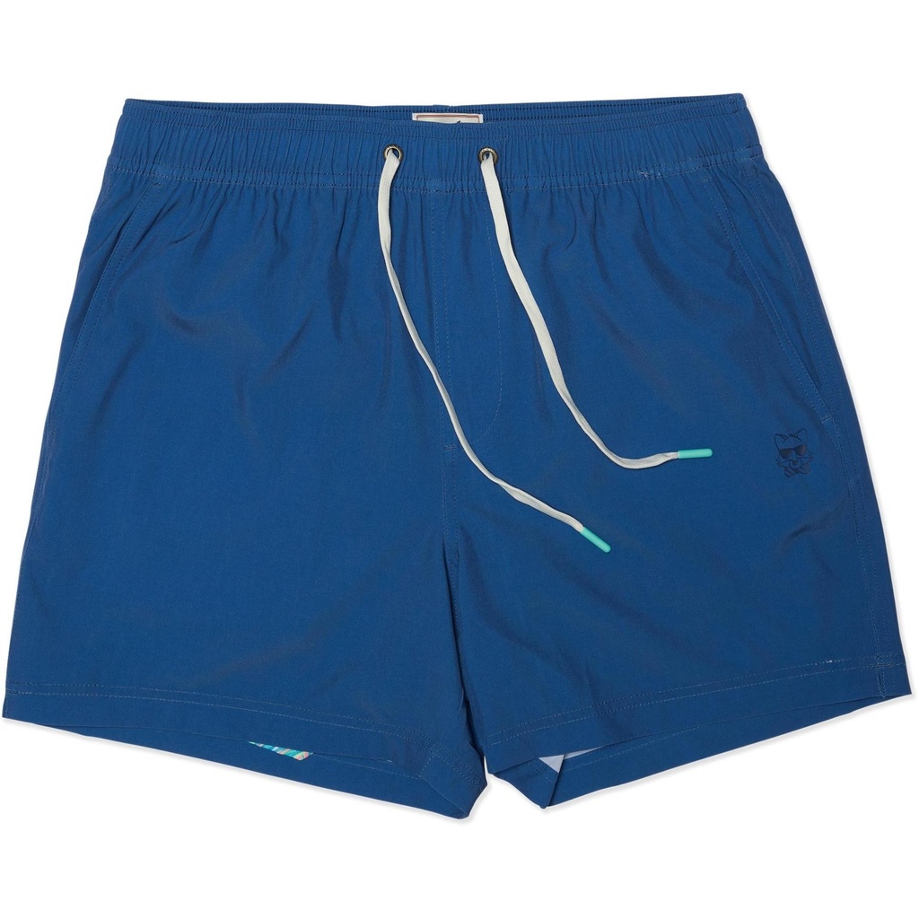 Party Pants Men's Solid Game Changer 5 In Swim Trunks
