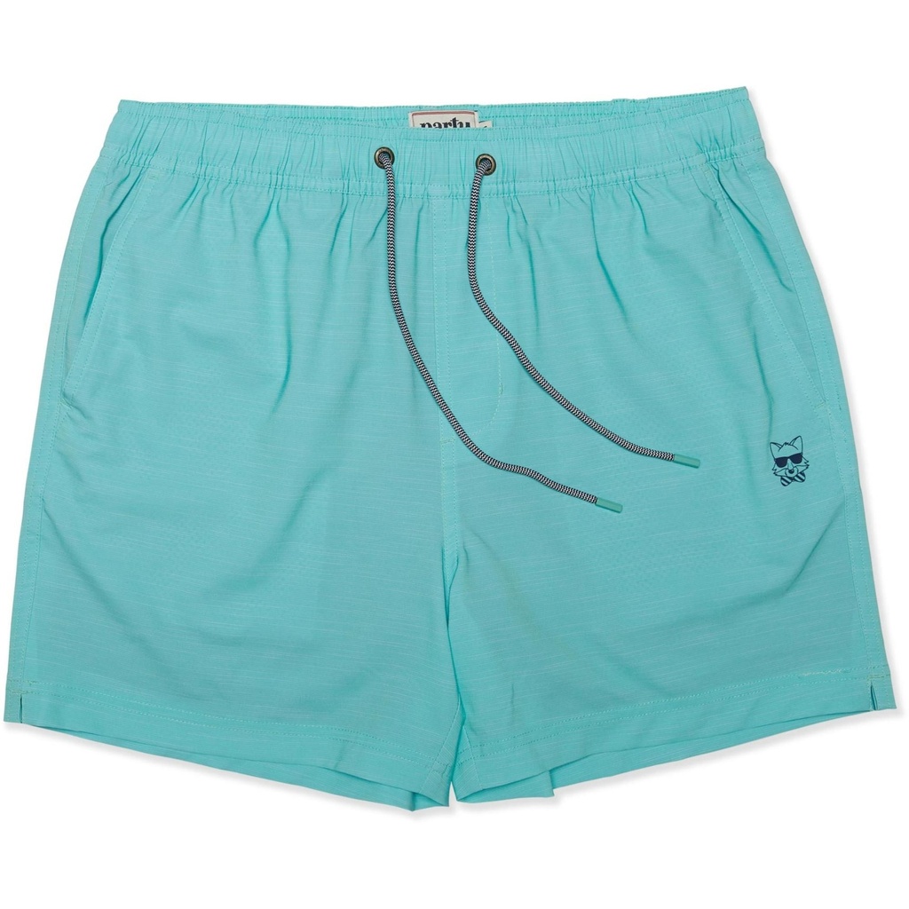 Party Pants Men's Solid Happy Hour Swim Trunks