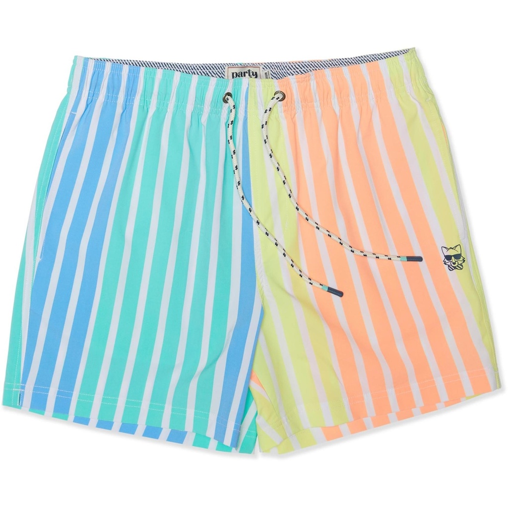 Party Pants Men's Jersey Shore Party Starter 5 in Swim Trunks