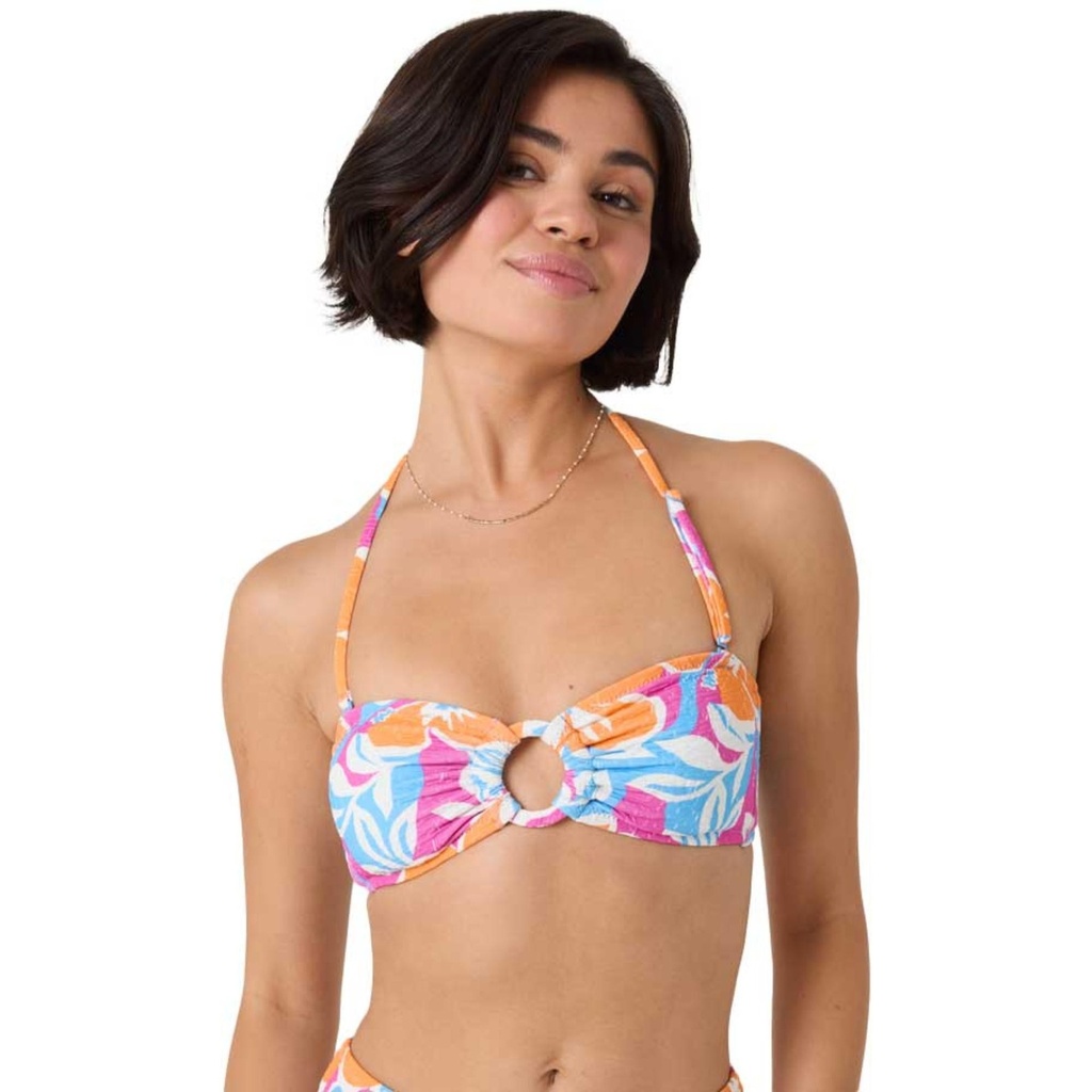 ROXY Women's Topanga Canyon Ring Bandeau Top