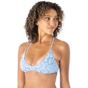 ROXY Women's Tile Tranquility Athletic Triangle Bikini Top