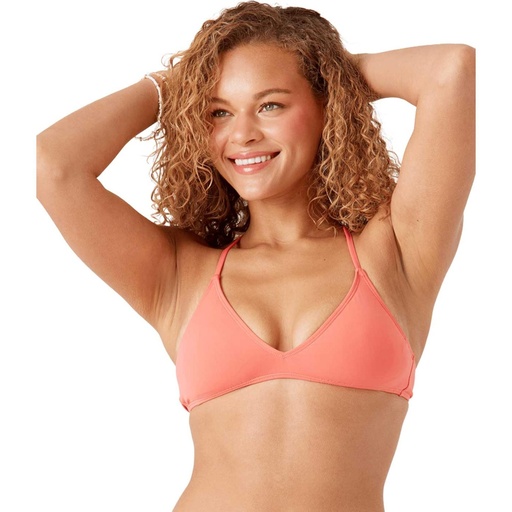 ROXY Women's SD Beach Classics Athletic Triangle Bikini Top