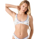 ROXY Women's Catch My Drift Scoop Neck Bralette Bikini Top