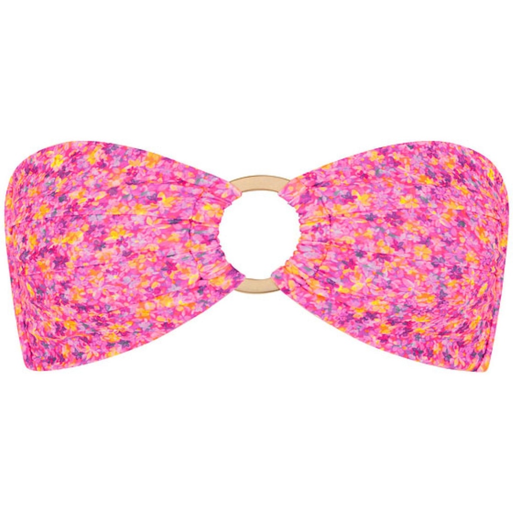 Kulani Kinis Women's Strapless Bandeau Bikini Top
