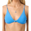 O'Neill Women's Saltwater Solids Pismo Tall Tri Bralette Top