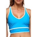 Next By Athena Women's On The Run Kinetic V Neck Crop Top