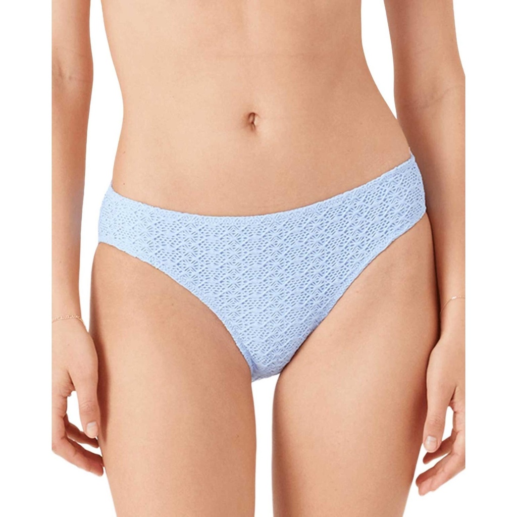 ROXY Women's Crochet Hipster Full Coverage Bikini Bottoms