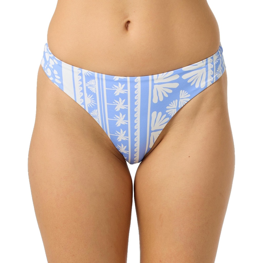 O'Neill Women's Surf Abstract Comber Mid Rise Bikini Bottoms