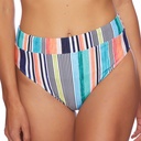 Next By Athena Women's Saltwater Stripe Platform High Waist Swim Bottom