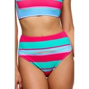 Next By Athena Women's Bermuda Stripe Harmony High Waist Bottoms