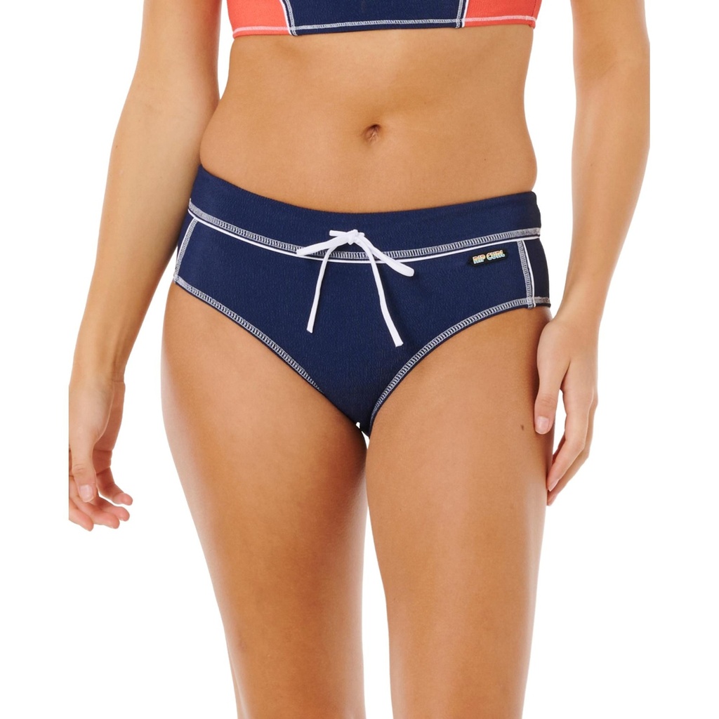 Rip Curl Women's Surf Tide Boy Shorts Swim Bottoms