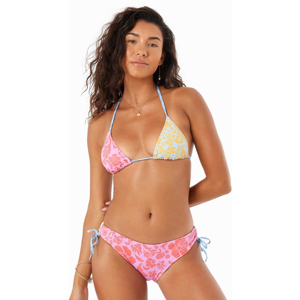 ROXY Women's Tapestry Patchwork Hipster Lace Full Bottom