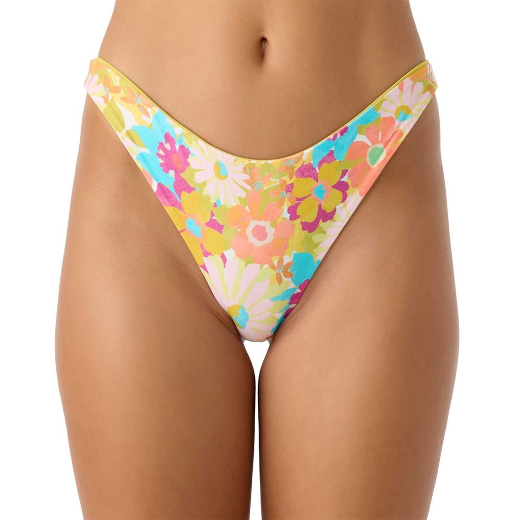 O'Neill Women's Brasilia Floral Flamenco Revo Cheeky Bottoms
