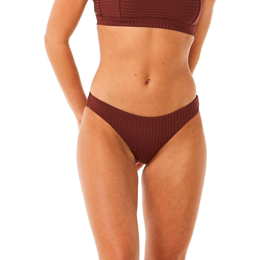 Rip Curl Women's Premium Surf Cheeky Coverage Bikini Bottoms
