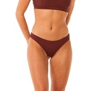 Rip Curl Women's Premium Surf Cheeky Coverage Bikini Bottoms