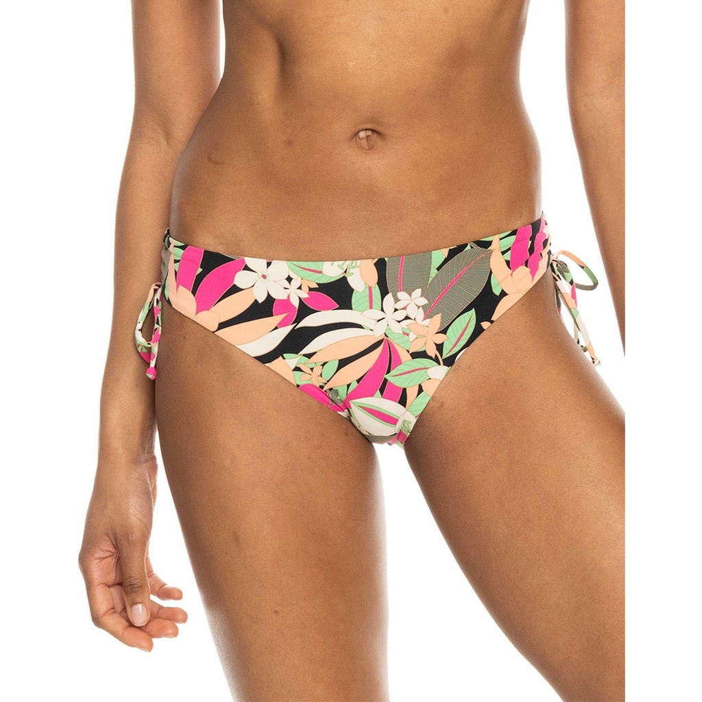 ROXY Women's Printed Beach Classics Hipster Ties Bikini Bottoms