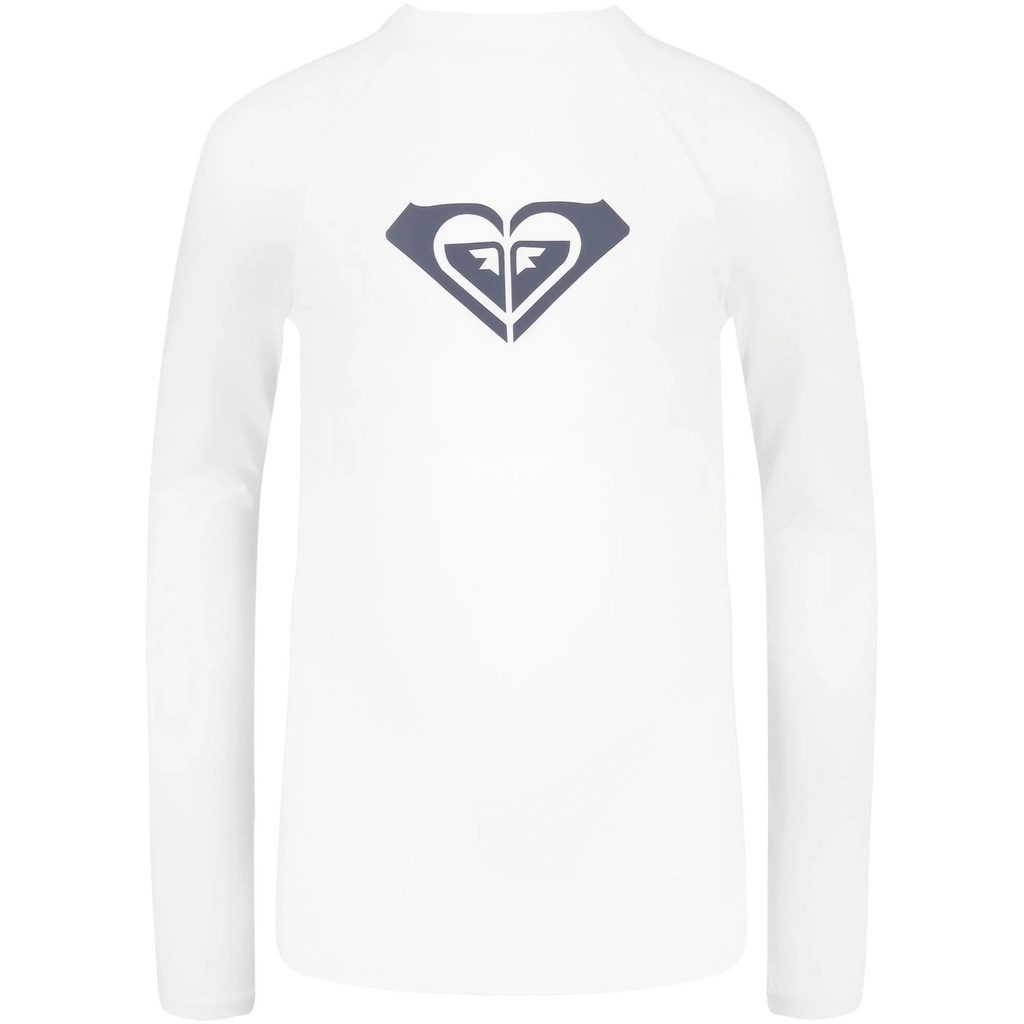 ROXY Girls' Whole Hearted Long Sleeve Rashguard