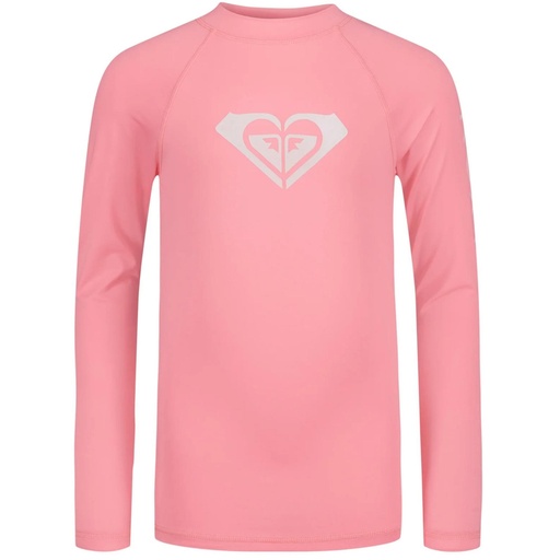 ROXY Girls' Whole Hearted Long Sleeve Rashguard