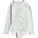 ROXY Little Girls' Hibiline Onesie Rashguard