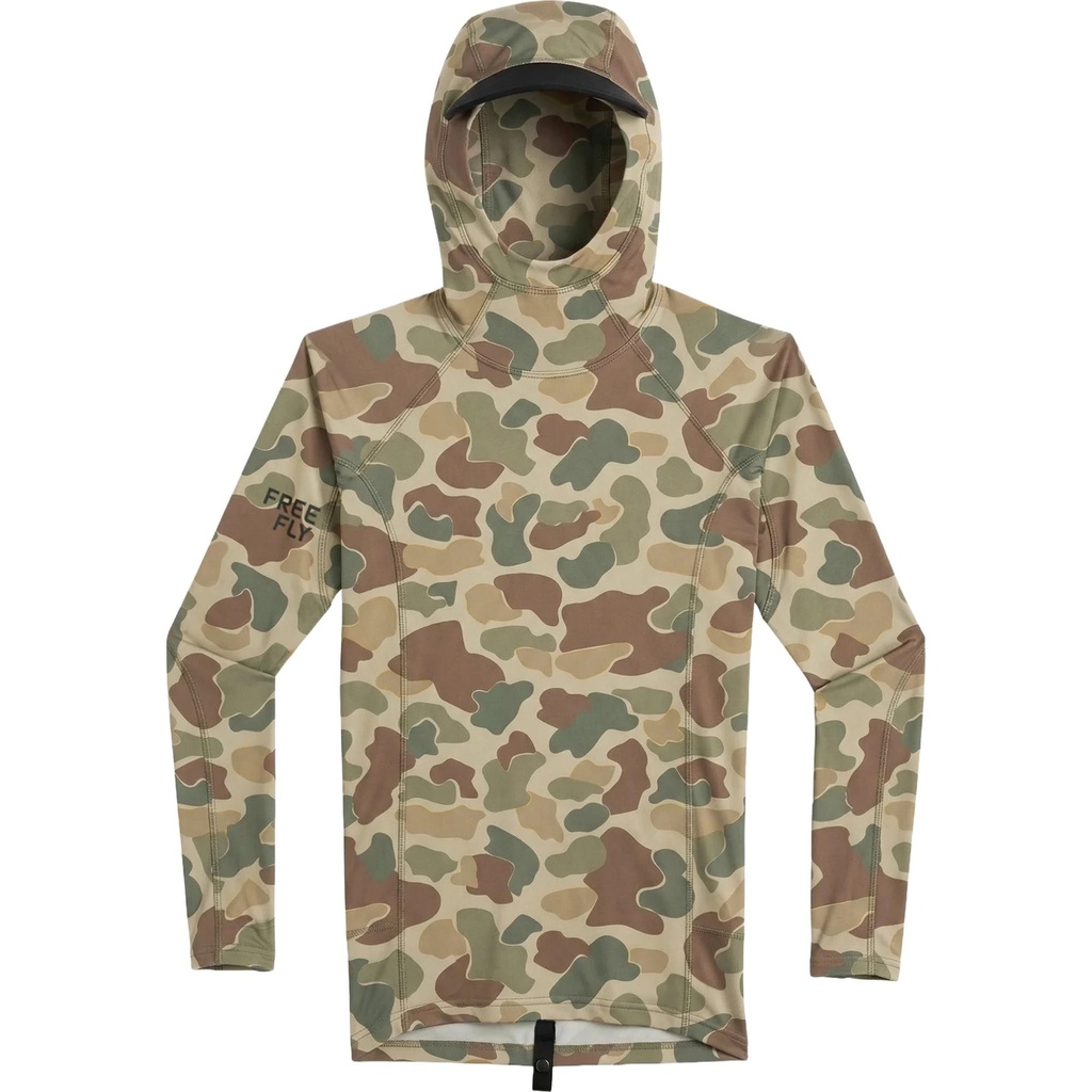 Free Fly Men's Pinnacle Hooded Rash Guard